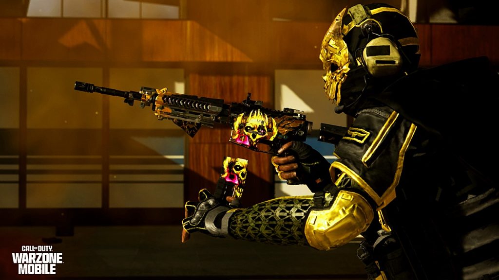 Sneak peak of new in-game cosmetic rewards available with the Warzone Mobile launch event, Operation: Day Zero.